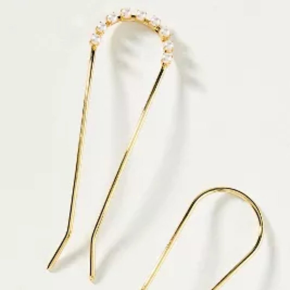 Anthropologie Pearl Hair Pins, Set of 2